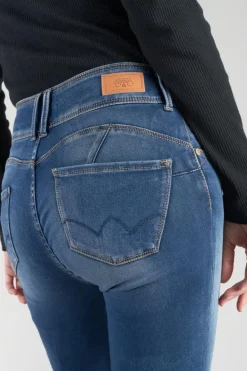 Le Temps des Cerises Mood Ultra Pulp Slim 7/8Eme Jeans Bleu N°3 Blue Fashion