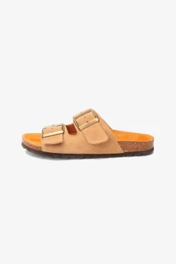 Le Temps des Cerises Mules Cloutees Naomie Beige Sand Hot