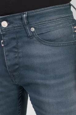 Le Temps des Cerises Musset 700/11 Adjusted Jeans Enduit Bleu-Noir N°3 Blue / Anthracite New