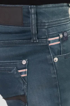 Le Temps des Cerises Musset 700/11 Adjusted Jeans Enduit Bleu-Noir N°3 Blue / Anthracite New