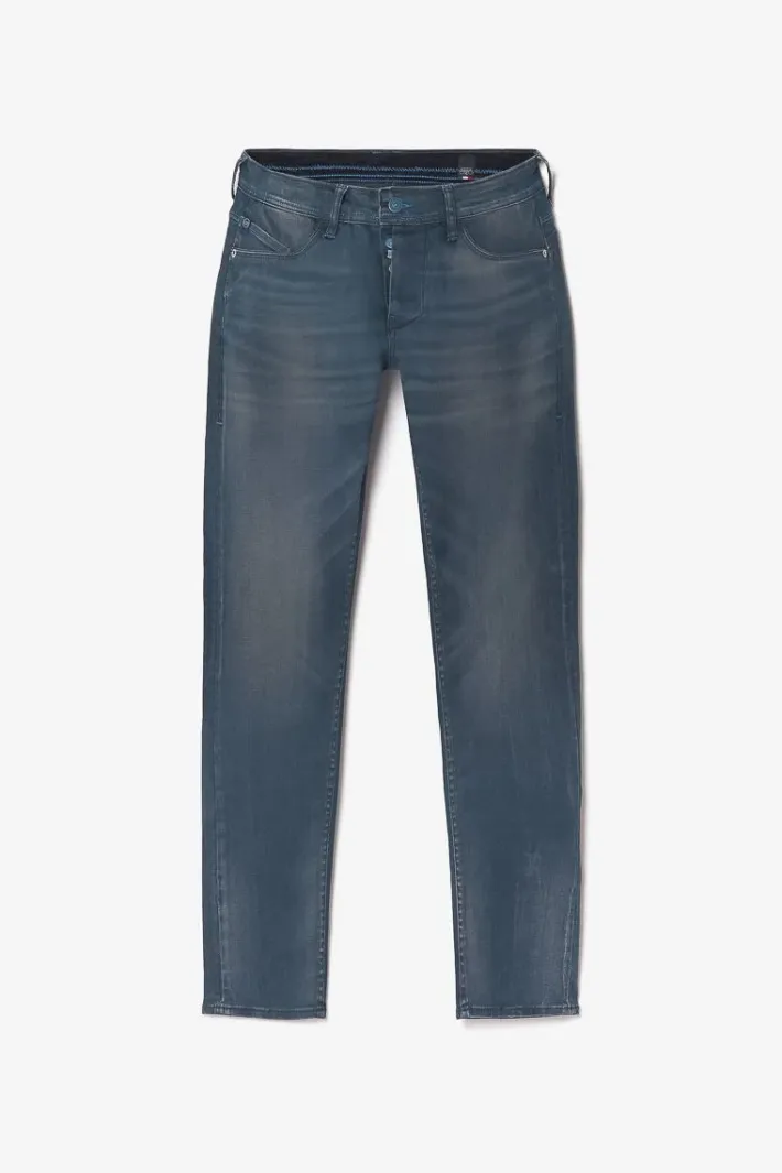 Le Temps des Cerises Musset 700/11 Adjusted Jeans Enduit Bleu-Noir N°3 Blue / Anthracite New