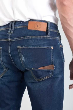 Le Temps des Cerises Nicolay 700/11 Adjusted Jeans Destroy Bleu N°1 Blue Best Sale