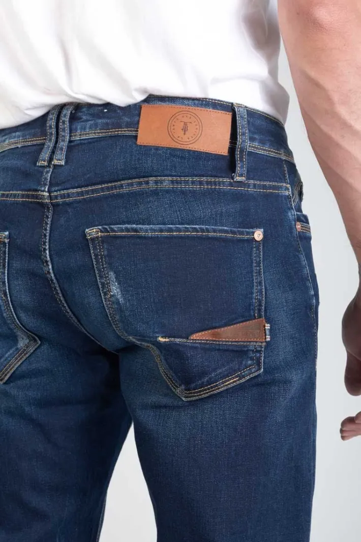 Le Temps des Cerises Nicolay 700/11 Adjusted Jeans Destroy Bleu N°1 Blue Best Sale