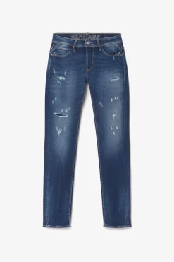 Le Temps des Cerises Nicolay 700/11 Adjusted Jeans Destroy Bleu N°1 Blue Best Sale