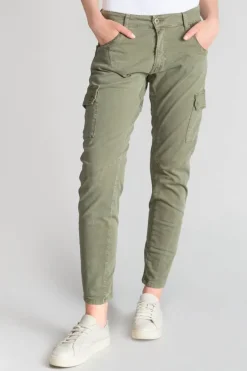 Le Temps des Cerises Pantalon Cargo 7/8 Eme Rivera Kaki Khaki Sale