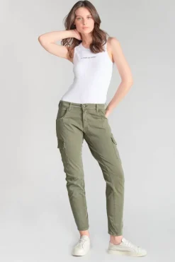 Le Temps des Cerises Pantalon Cargo 7/8 Eme Rivera Kaki Khaki Sale
