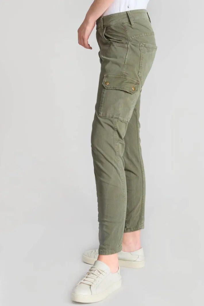 Le Temps des Cerises Pantalon Cargo 7/8 Eme Rivera Kaki Khaki Sale