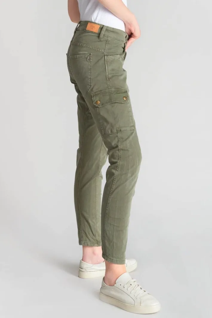 Le Temps des Cerises Pantalon Cargo 7/8 Eme Rivera Kaki Khaki Sale