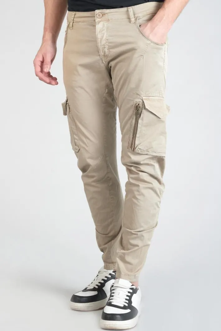 Le Temps des Cerises Pantalon Cargo Alban Beige Nomad New