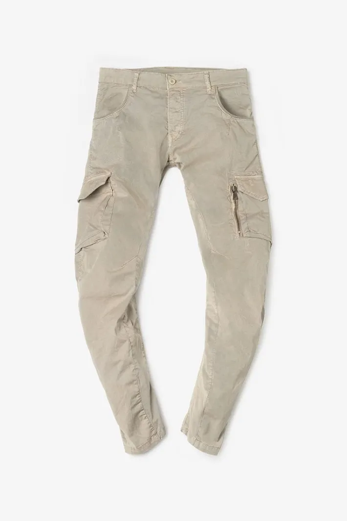 Le Temps des Cerises Pantalon Cargo Alban Beige Nomad New