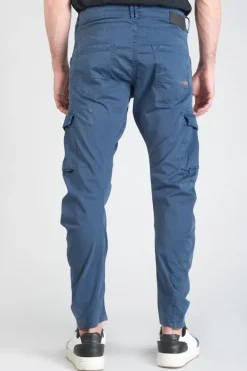 Le Temps des Cerises Pantalon Cargo Alban Bleu Stormy Weather Shop