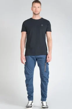Le Temps des Cerises Pantalon Cargo Alban Bleu Stormy Weather Shop
