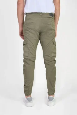 Le Temps des Cerises Pantalon Cargo Alban Kaki Khaki Sale