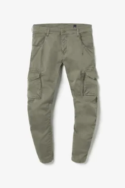 Le Temps des Cerises Pantalon Cargo Alban Kaki Khaki Sale