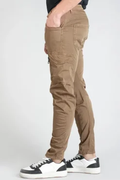 Le Temps des Cerises Pantalon Cargo Alban Marron Latte Sale