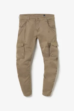 Le Temps des Cerises Pantalon Cargo Alban Marron Latte Sale