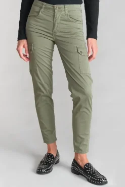 Le Temps des Cerises Pantalon Cargo Balard Kaki Lizard Best Sale