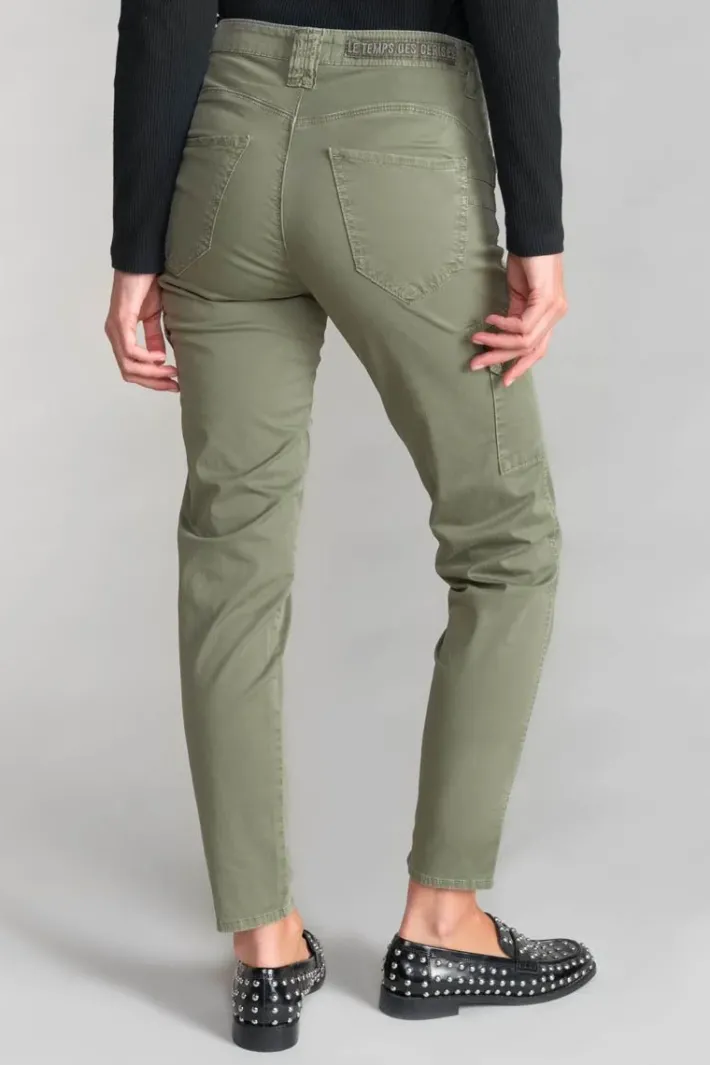 Le Temps des Cerises Pantalon Cargo Balard Kaki Lizard Best Sale