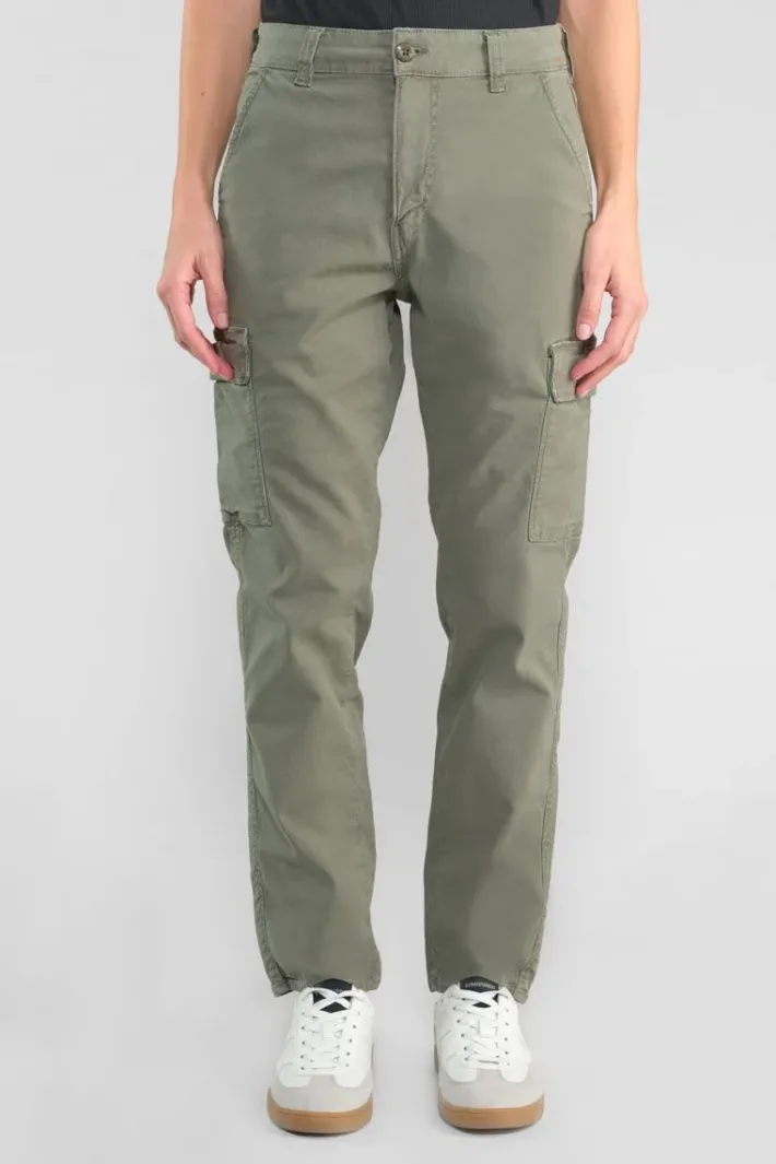 Le Temps des Cerises Pantalon Cargo Castellas Kaki Light Kaki Best