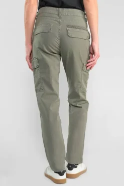 Le Temps des Cerises Pantalon Cargo Castellas Kaki Light Kaki Best