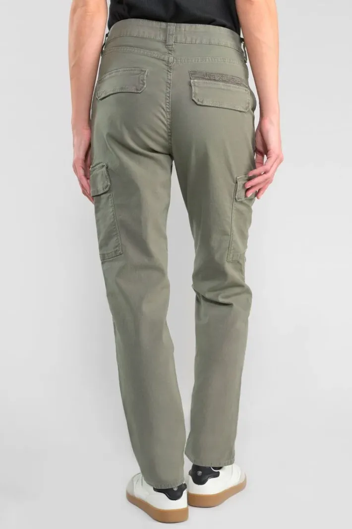 Le Temps des Cerises Pantalon Cargo Castellas Kaki Light Kaki Best