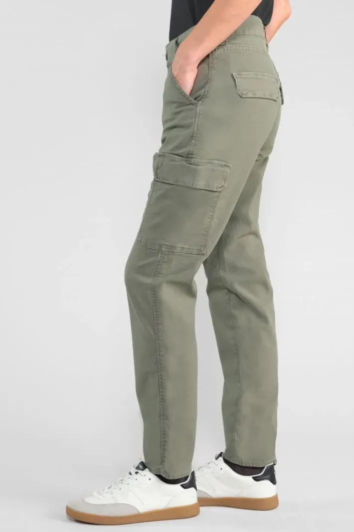 Le Temps des Cerises Pantalon Cargo Castellas Kaki Light Kaki Best