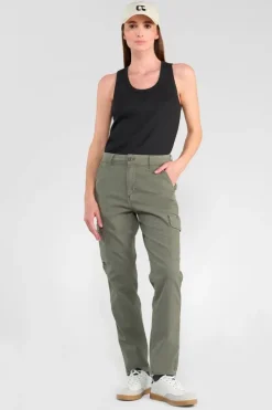 Le Temps des Cerises Pantalon Cargo Castellas Kaki Light Kaki Best