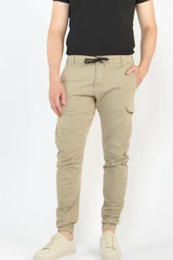 Le Temps des Cerises Pantalon Cargo Vedje Beige Sable Nomad Flash Sale