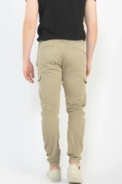 Le Temps des Cerises Pantalon Cargo Vedje Beige Sable Nomad Flash Sale