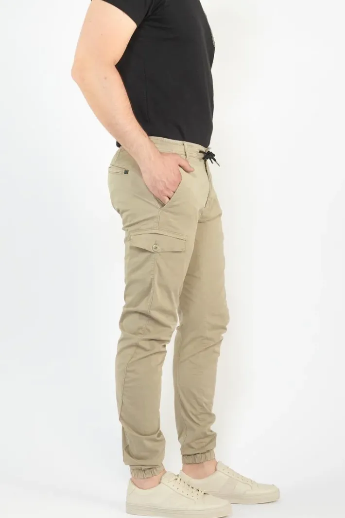 Le Temps des Cerises Pantalon Cargo Vedje Beige Sable Nomad Flash Sale