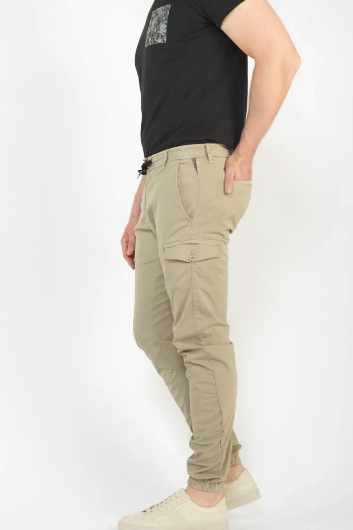 Le Temps des Cerises Pantalon Cargo Vedje Beige Sable Nomad Flash Sale