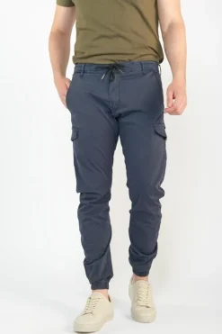 Le Temps des Cerises Pantalon Cargo Vedje Bleu Marine Eclipse Clearance