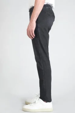 Le Temps des Cerises Pantalon Chino Dejean En Jeans Noir Delave Black Hot