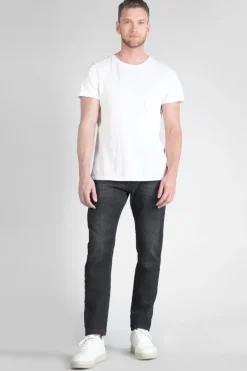 Le Temps des Cerises Pantalon Chino Dejean En Jeans Noir Delave Black Hot