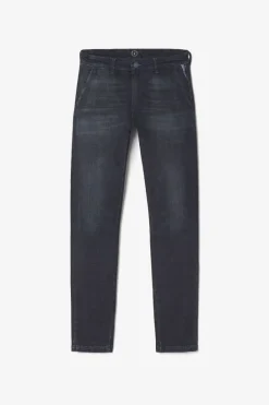 Le Temps des Cerises Pantalon Chino Dejean En Jeans Noir Delave Black Hot
