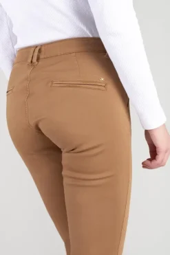 Le Temps des Cerises Pantalon Chino Dyli4 Cappuccino Best Sale