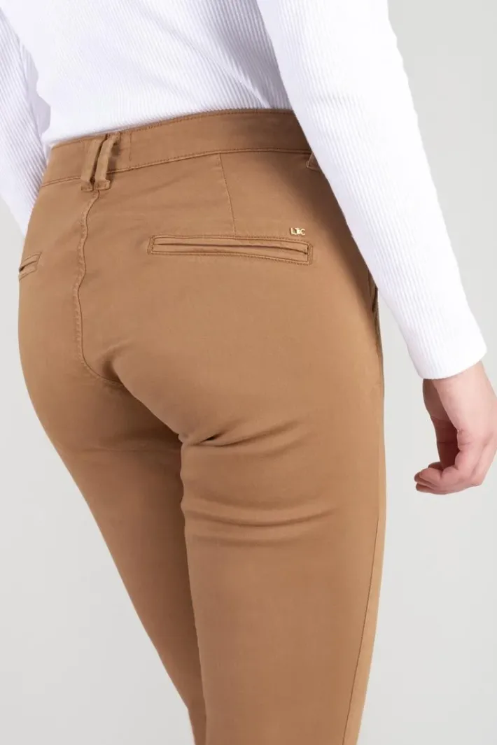 Le Temps des Cerises Pantalon Chino Dyli4 Cappuccino Best Sale