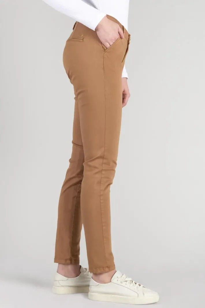 Le Temps des Cerises Pantalon Chino Dyli4 Cappuccino Best Sale