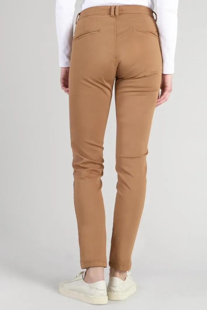 Le Temps des Cerises Pantalon Chino Dyli4 Cappuccino Best Sale