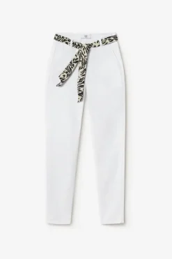 Le Temps des Cerises Pantalon Chino Dyli3 Blanc White Best