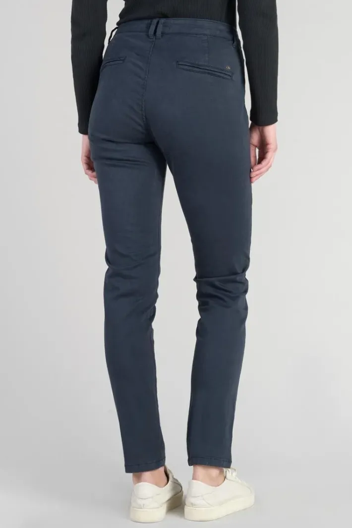 Le Temps des Cerises Pantalon Chino Dyli4 Bleu Nuit Atlantic Fashion