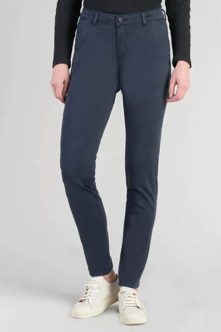 Le Temps des Cerises Pantalon Chino Dyli4 Bleu Nuit Atlantic Fashion