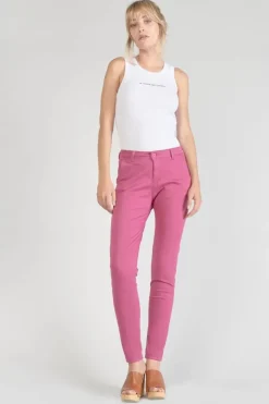 Le Temps des Cerises Pantalon Chino Dyli3 Fuchsia Dhalia Clearance