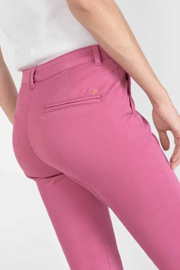 Le Temps des Cerises Pantalon Chino Dyli3 Fuchsia Dhalia Clearance
