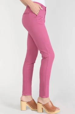 Le Temps des Cerises Pantalon Chino Dyli3 Fuchsia Dhalia Clearance
