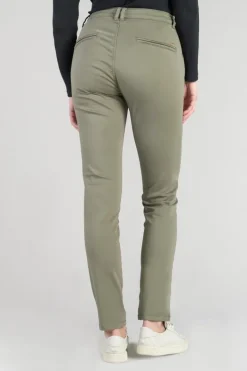 Le Temps des Cerises Pantalon Chino Dyli4 Kaki Lizard Flash Sale
