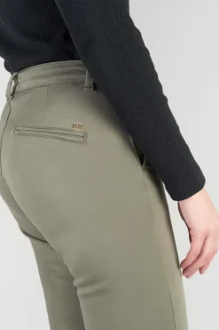 Le Temps des Cerises Pantalon Chino Dyli4 Kaki Lizard Flash Sale