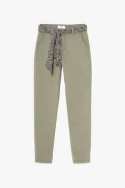 Le Temps des Cerises Pantalon Chino Dyli4 Kaki Lizard Flash Sale