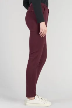 Le Temps des Cerises Pantalon Chino Dyli4 Lie De Vin Wine Store