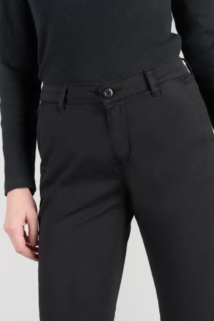 Le Temps des Cerises Pantalon Chino Dyli4 Noir Black Hot
